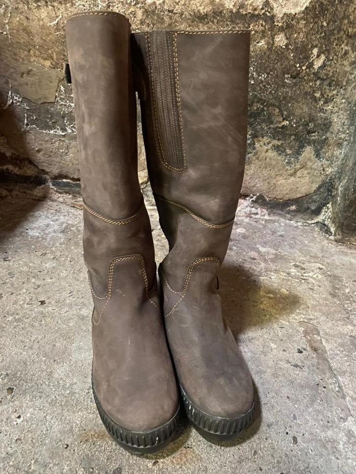 Zoo Adventure outdoorlaarzen Adora mt 38, Kleding | Dames, Schoenen, Zo goed als nieuw, Hoge laarzen, Bruin, Ophalen of Verzenden