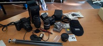 Pentax sf7 met toebehoren  beschikbaar voor biedingen