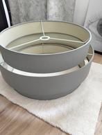 Grote lampenkap, Ophalen of Verzenden, Zo goed als nieuw, Grijs, Rond