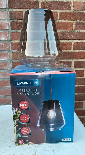 2 Retro hanglampen livarno beschikbaar voor biedingen