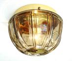 Glashütte Limburg vintage plafondlamp sunburst wandlamp, Ophalen of Verzenden, Gebruikt, Vintage Mid-Century design Hollywood Regency sunburst