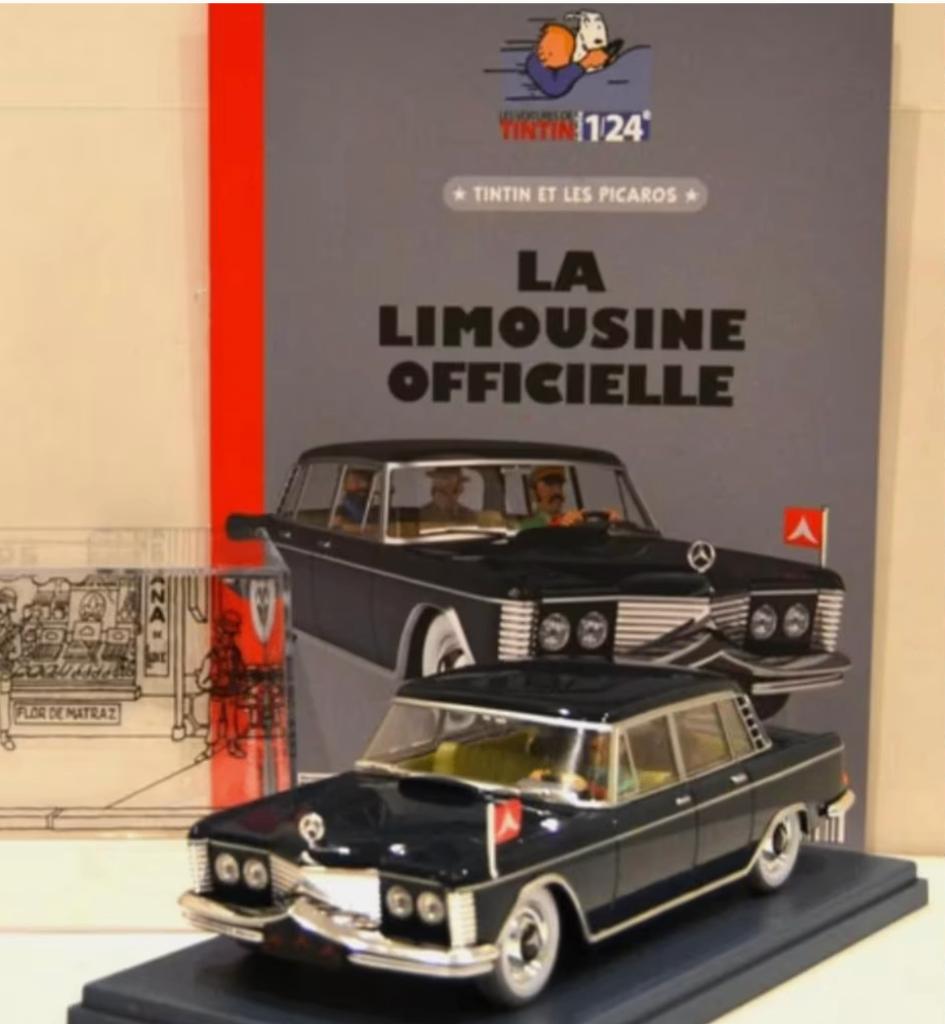 ZIL - 114 1967 Kuifje schaal 1/24 les voitures TINTIN # 64, Verzenden, Nieuw, Auto, Overige merken