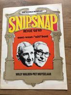 Snip&Snap revue ‘68’69, Ophalen of Verzenden, Gelezen, Cabaret