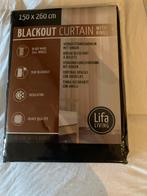 2x Verduisterend gordijn 150x260 cm - Nieuw in verpakking, Ophalen, 100 tot 150 cm, 200 cm of meer, Zwart