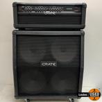 Crate Gt 1200 H Head Versterker + Cabinet G412 Sl 4 X12 Spea, Muziek en Instrumenten, Versterkers | Bas en Gitaar