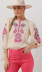 ANTIK BATIK prachtige geborduurde boho top mt L als NIEUW, Ophalen of Verzenden, Zo goed als nieuw