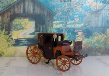 1:43 Landaulette City Carriage Closed 1800; Brumm B01 beschikbaar voor biedingen