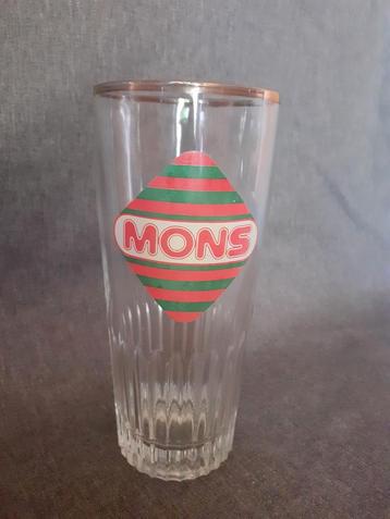 Retro, vintage Bierglas "Mons" beschikbaar voor biedingen