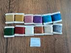 12 bobbins glitter dmc garen, 5000 nummers, Ophalen of Verzenden, Zo goed als nieuw, Handborduren, Borduurgaren of Zijde