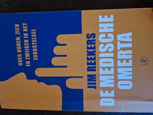 Jim Reekers - De medische omerta, Boeken, Overige Boeken, Zo goed als nieuw, Verzenden