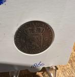 1/2 gulden 1860, Ophalen of Verzenden, Koning Willem III, 1 gulden