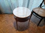 Dutchbone marmer look bijzettafel, Huis en Inrichting, 45 tot 60 cm, Overige materialen, Minder dan 55 cm, Gebruikt