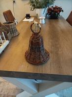 Rattan klok Riviera maison, Diversen, Kerst, Ophalen of Verzenden, Zo goed als nieuw