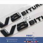 V8 BITURBO zijscherm EMBLEEM LOGO BADGE Mercedes BI TURBO 63, Auto-onderdelen, Ophalen of Verzenden, Gebruikt, Voor, Mercedes-Benz