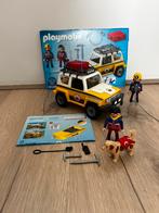 Playmobil Reddingswerkers met terreinwagen (9128), Ophalen of Verzenden, Zo goed als nieuw