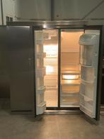 Luxe RVS Boretti Koelkast + Wijnklimaatkast, 200 liter of meer, Fornello Esperta, Met aparte vriezer, Zo goed als nieuw