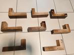 Meubelpoot massief hout bruin, Ophalen of Verzenden, Zo goed als nieuw