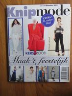 Knipmode december 2011 xl garderobe 11 patronen, Ophalen of Verzenden, Zo goed als nieuw, Vrouw, Knipmode