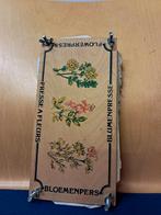 Vintage bloemenpers., Ophalen of Verzenden, Gebruikt