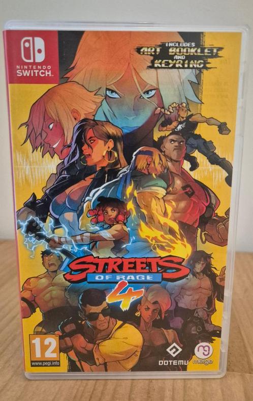 Streets of Rage 4 - Nintendo Switch, Spelcomputers en Games, Games | Nintendo Switch, Zo goed als nieuw, Vechten, 3 spelers of meer