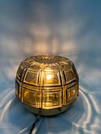Vintage Glashütte Limburg plafondlamp wandlamp jaren '60, Ophalen of Verzenden, Glas
