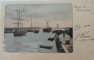 Ansichtkaart Terneuzen Haven - 1901   beschikbaar voor biedingen
