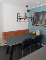 Eettafel met HPL-blad (225x95 cm), Huis en Inrichting, Tafels | Eettafels, Ophalen, 200 cm of meer, 50 tot 100 cm, Zo goed als nieuw
