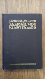 Anatomie voor kunstenaars, Boeken, Verzenden, Gelezen, Schilder- en Tekenkunst, Jac. Rijkse