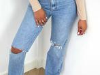 Redial straight jeans met scheuren RD1886, Redial, Blauw, Ophalen of Verzenden, Zo goed als nieuw