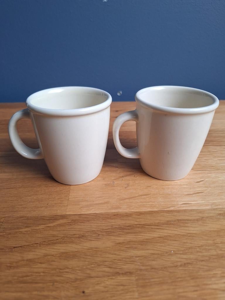 Bodum Beker Creme Kleur, Gebruikt, Keramiek, Ophalen of Verzenden, Effen