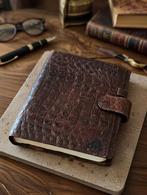 Vintage lederen organizer / agenda, Ophalen