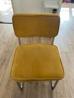 Eetkamerstoel geel, Huis en Inrichting, Stoelen, Ophalen, Overige kleuren, Zo goed als nieuw, Eén