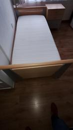 Bed 1 persoons, Ophalen, 90 cm, Eenpersoons, Beige