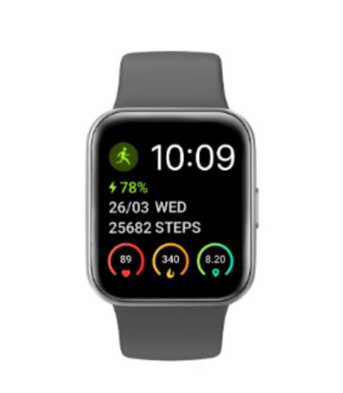 ID 208 Smartwatch met veel mogelijkheden z.g.a.n. accu goed, Sieraden, Tassen en Uiterlijk, Sporthorloges, Zo goed als nieuw, Android