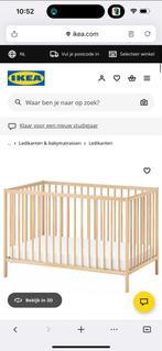 Ikea Ledikant - Zwart Gespoten, Ophalen, Gebruikt, Ledikant