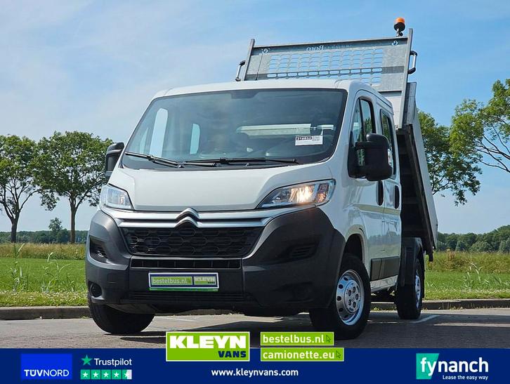 CITROEN JUMPER 2.2 dub.cab kipper ac!, Auto's, Bestelauto's, Bedrijf, Te koop, ABS, Airconditioning, Centrale vergrendeling, Cruise Control