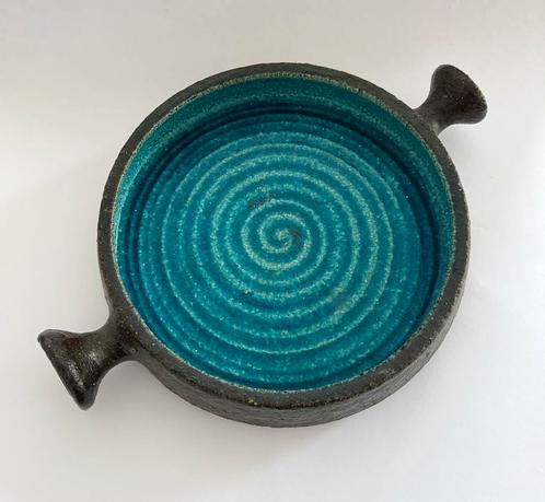 Prachtige vintage jaren 60 schaal keramiek aardewerk, Antiek en Kunst, Antiek | Keramiek en Aardewerk, Ophalen of Verzenden
