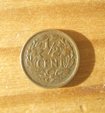 Nederland 1/2 Cent 1936 - Wilhelmina beschikbaar voor biedingen