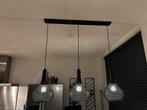 Moderne Hanglamp met 3 Lampen, Huis en Inrichting, Lampen | Hanglampen, Ophalen, Zo goed als nieuw, Metaal, Minder dan 50 cm