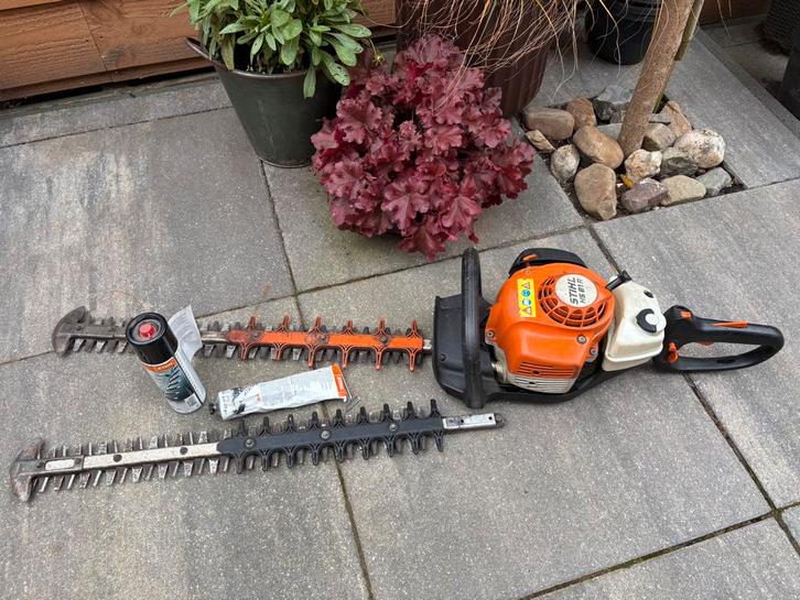 Stihl HS 81R heggenschaar, Tuin en Terras, Heggenscharen, Gebruikt, Benzine, Ophalen