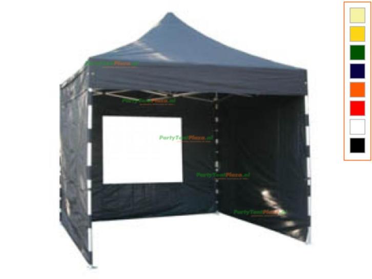 3x3 Easy Up Vouwtent – Sterk, Waterdicht & Snel Opgezet, Tuin en Terras, Partytenten, Nieuw, Partytent, 2 meter of meer, Minder dan 5 meter