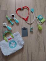 Leuke originele dokterset van fisher-price met handige tas, Kinderen en Baby's, Ophalen of Verzenden