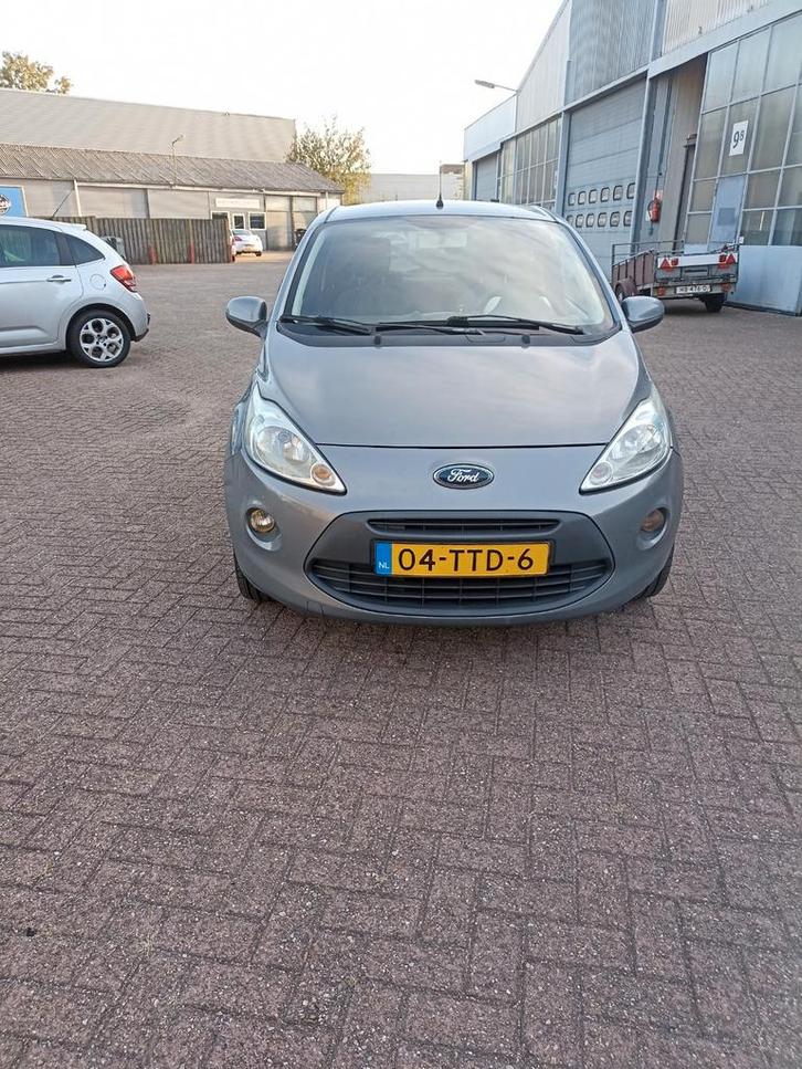 Ford Ka 1.2 51KW 2010 Grijs, Auto's, Ford, Bedrijf, Ka, Airbags, Centrale vergrendeling, Elektrische buitenspiegels, Elektrische ramen
