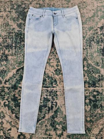 G-star raw 3301 low super skinny W30 L30 WMN Tulsi3030 Blauw beschikbaar voor biedingen