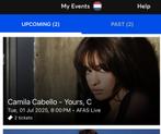 Camila Cabello concert 2 tickets, Tickets en Kaartjes, Concerten | Pop, Twee personen, September