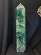 Erg grote Fluoriet punt, Verzamelen, Mineralen en Fossielen, Ophalen of Verzenden, Mineraal