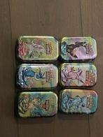 6 pokemon tins, Ophalen of Verzenden