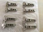 Blum scharnieren 8 stuks zgan (74.155-01 / 110-05), Ophalen of Verzenden, Zo goed als nieuw