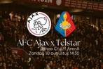 2 kaarten Ajax - Telstart vak 427, Tickets en Kaartjes, Twee personen, September