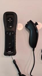 Uit m'n collectie: Zwarte Wii controller + Motion Plus + ., Ophalen of Verzenden, Zo goed als nieuw, Draadloos, Wii-mote of Nunchuck